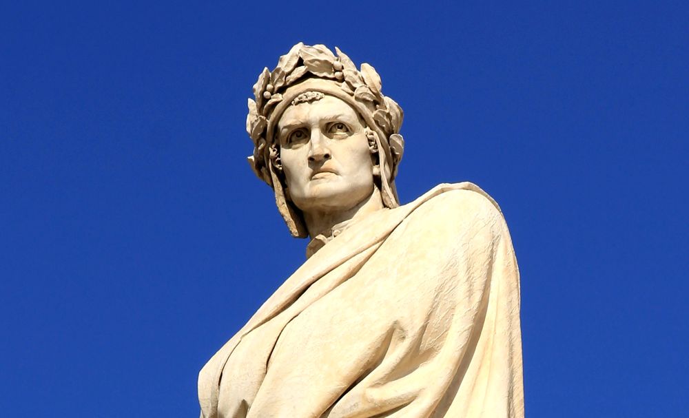 Dante Alighieri in piazza Santa Croce